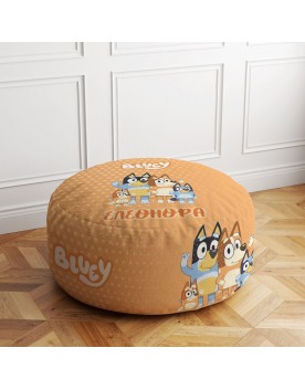 Пуф табуретка „Bluey Бинго Ориндж“ 